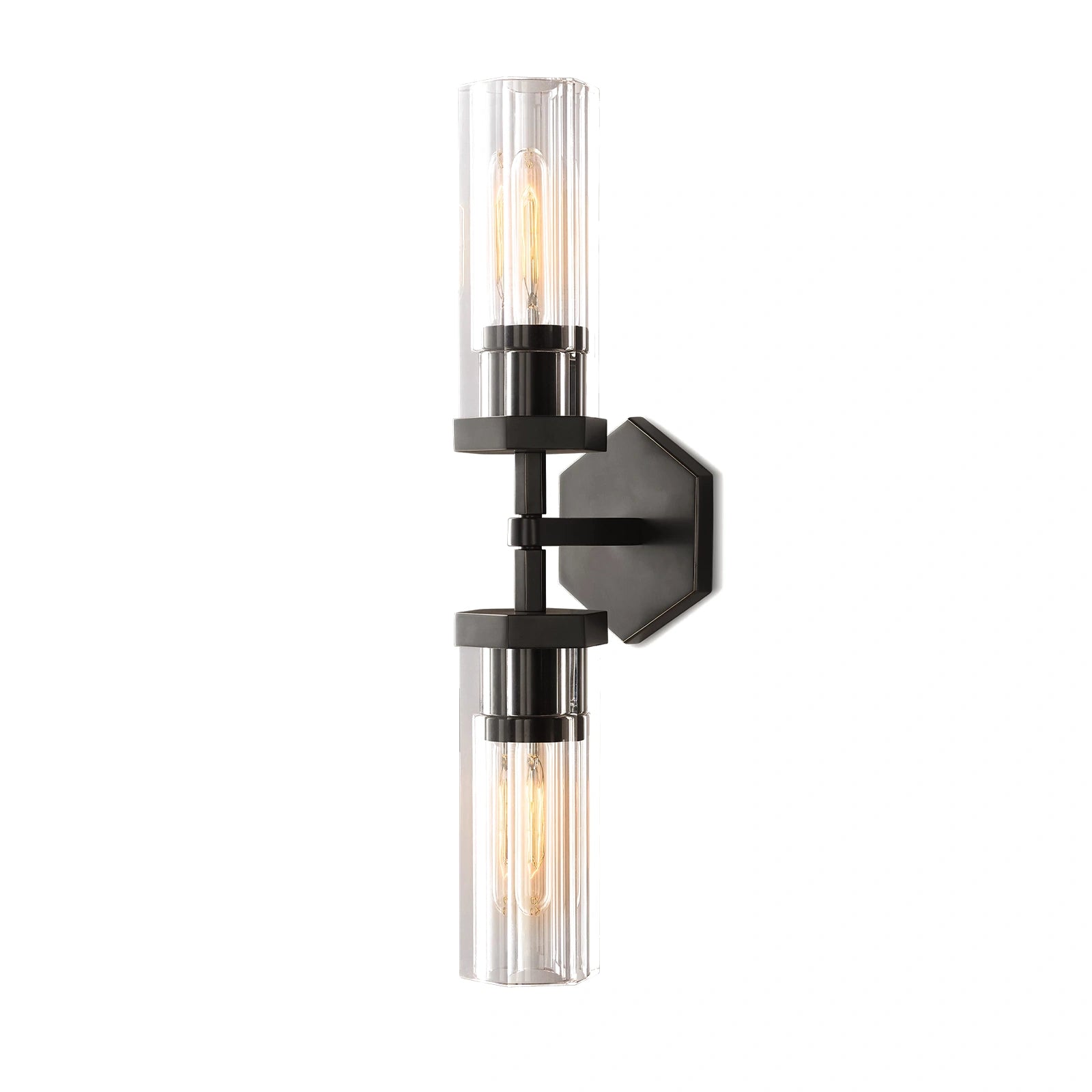 CelestiaLume Hexagonal Linear Sconce