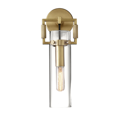 Zephyral Glass Cylinder Sconce