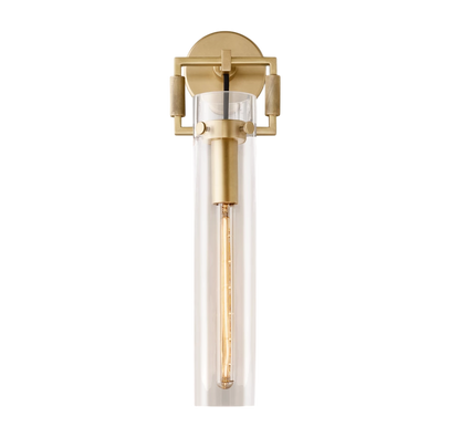 Zephyral Glass Cylinder Sconce