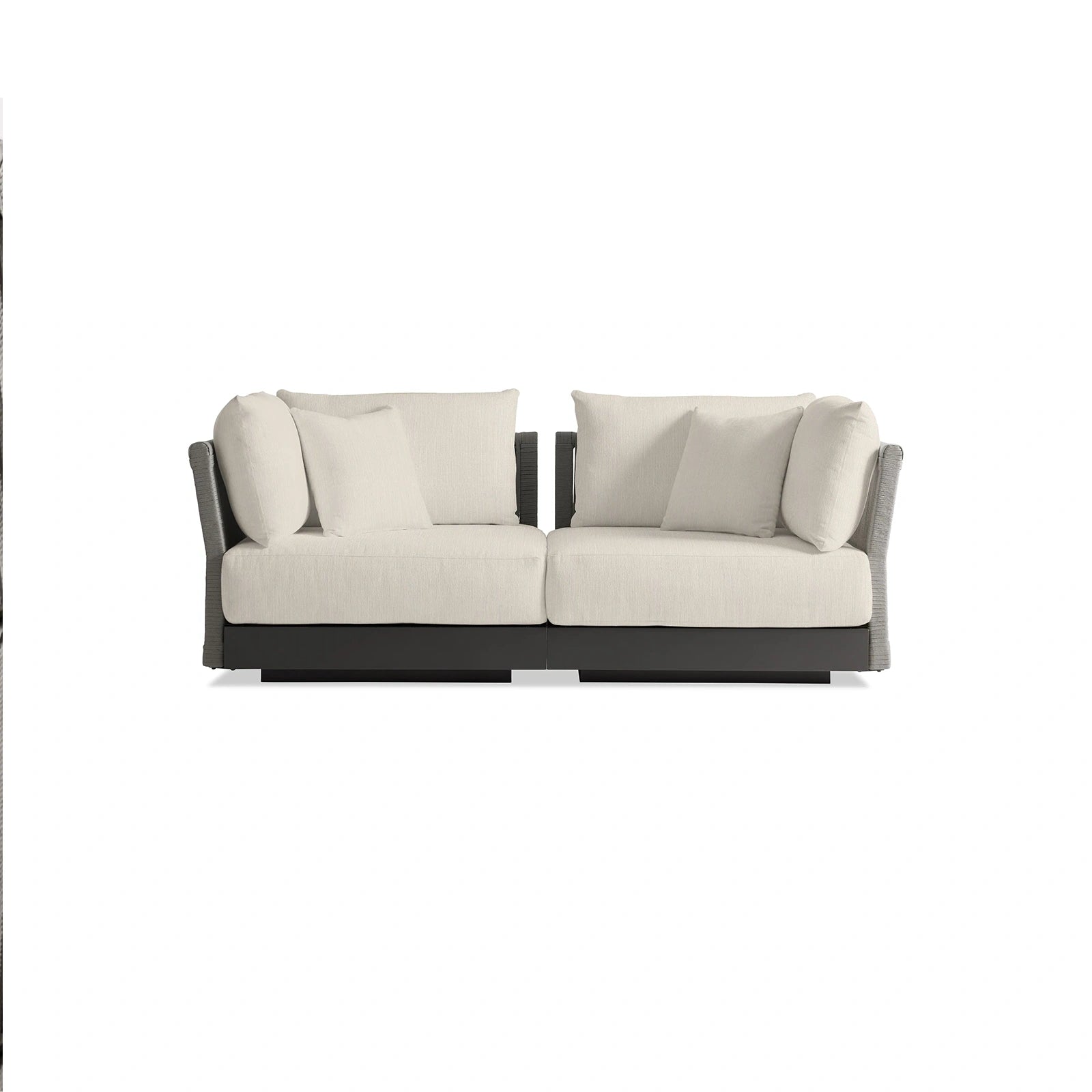 Nacos Outdoor Two-Piece Modular Sofa