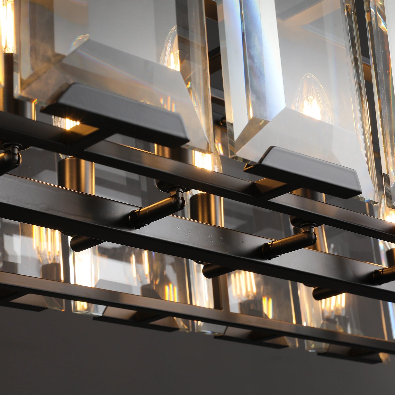 Carlow Crystal Rectangular Chandelie