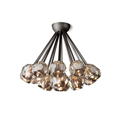 Boule Du Cristal Glass Petite Flushmount