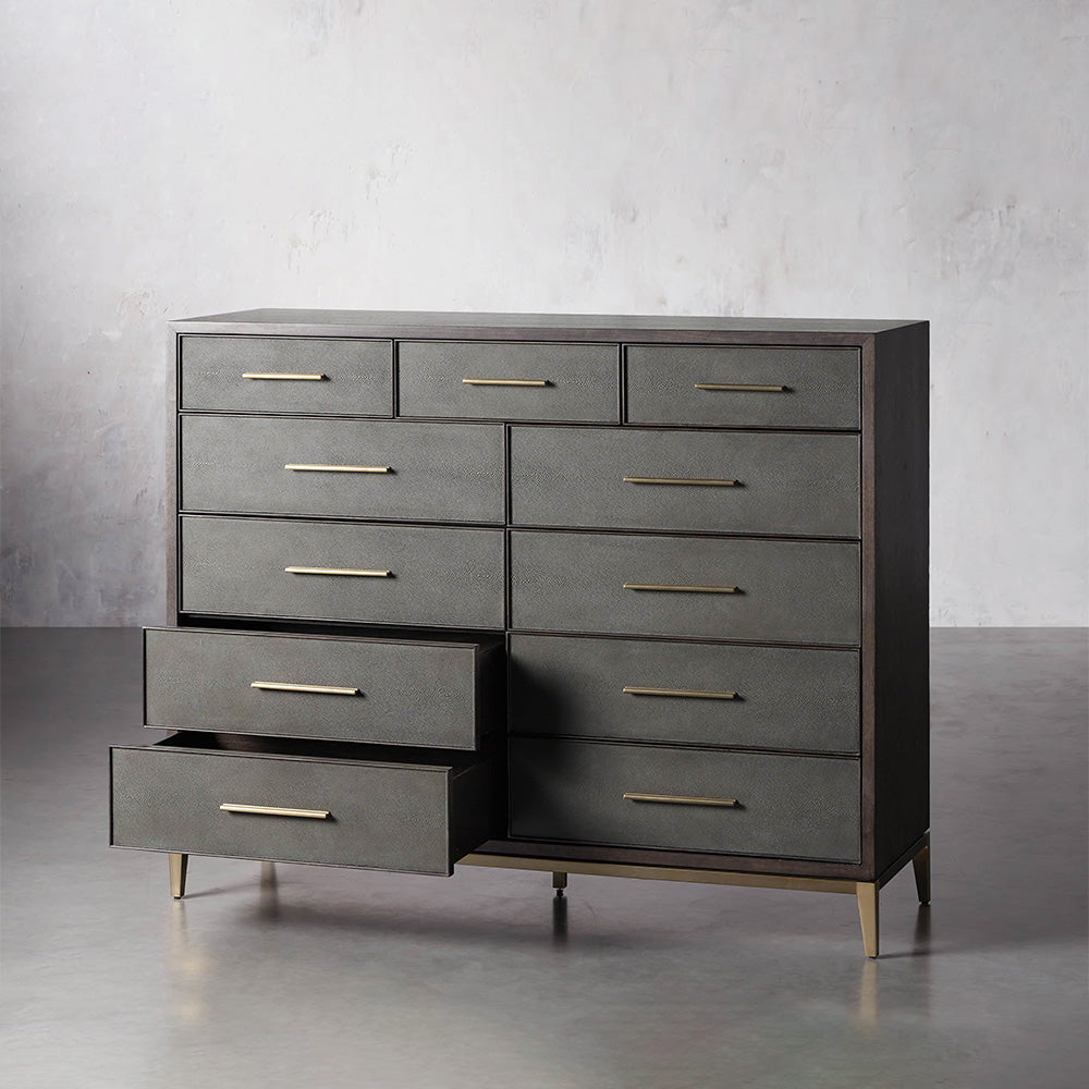 Malone Eleven Drawer Dresser
