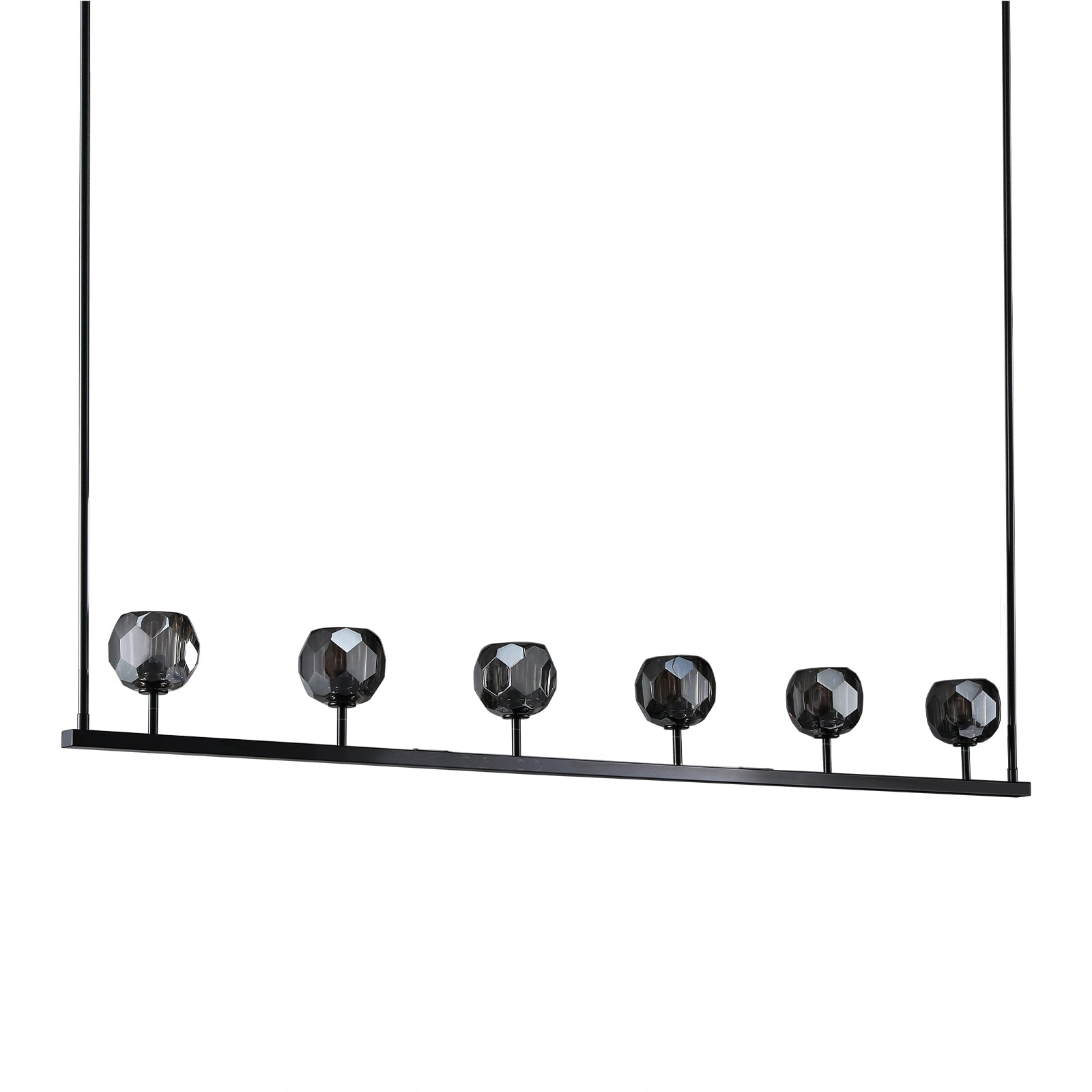 Boule Du Cristal Glass Linear Chandelier