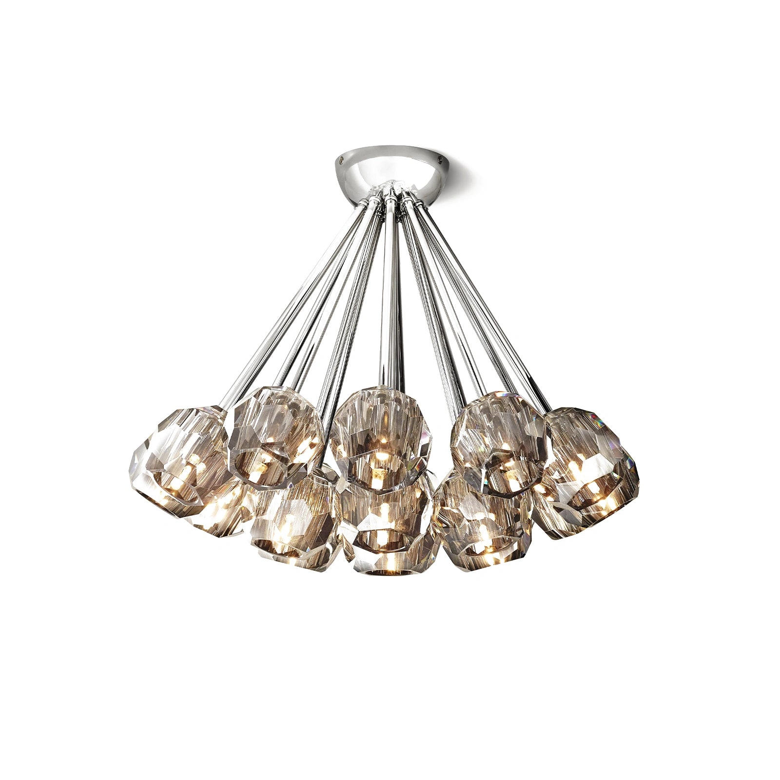 Boule Du Cristal Glass Petite Flushmount