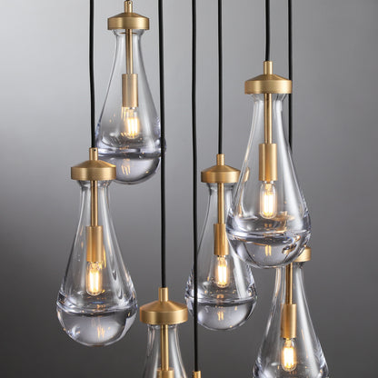 Dewdrop Round Chandelier