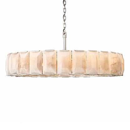 Carlow Calcite Round Chandelier