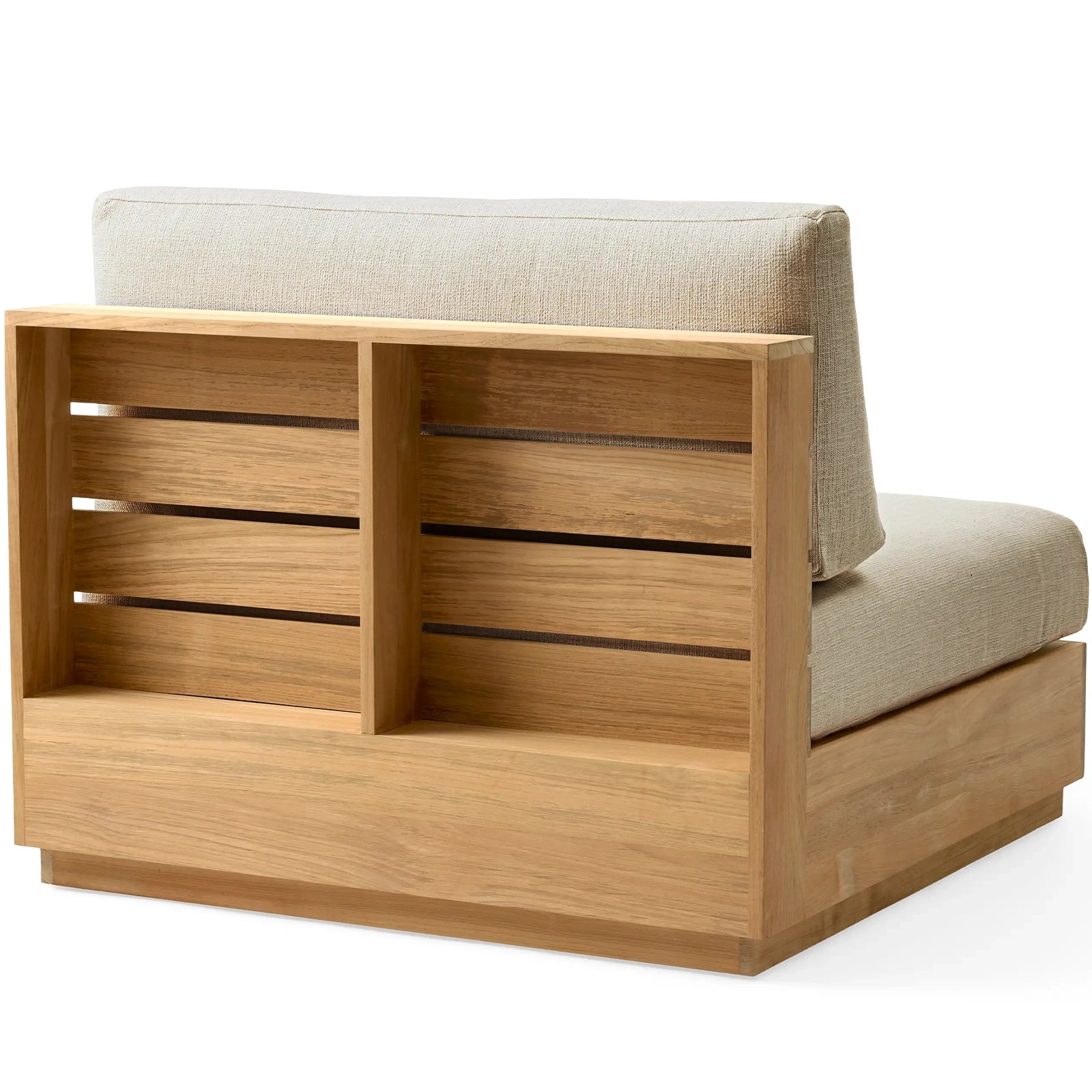 Bay Harbour Outdoor Teak Armless Chair
