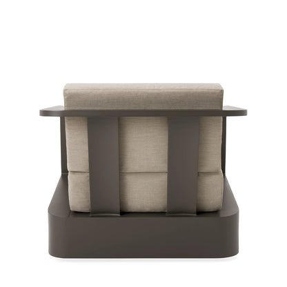 Bonoma Outdoor Aluminum Swivel Chair