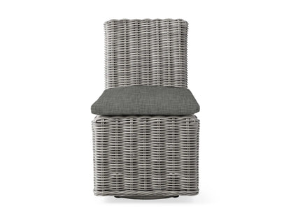 Montaul Outdoor Swivel Dining Side Chair