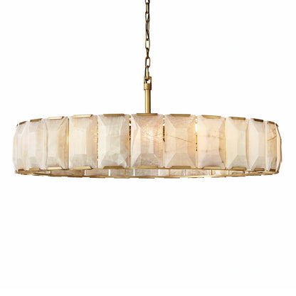 Carlow Calcite Round Chandelier