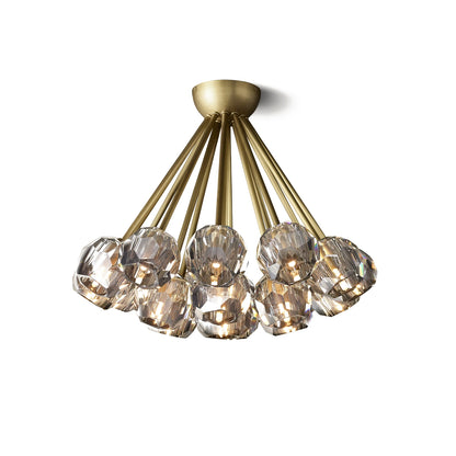 Boule Du Cristal Glass Petite Flushmount