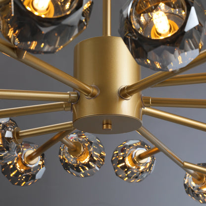 Boule Du Glass Round Chandelier