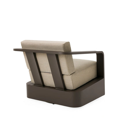 Bonoma Outdoor Aluminum Swivel Chair