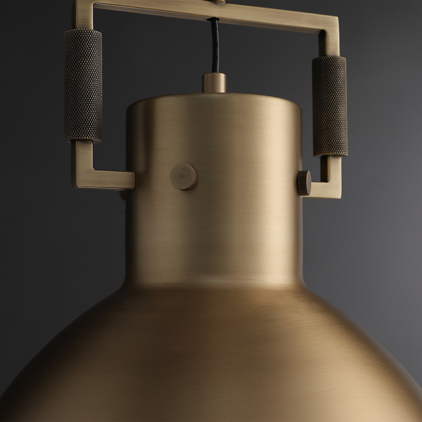 Zephyral Metal Cloche Pendant