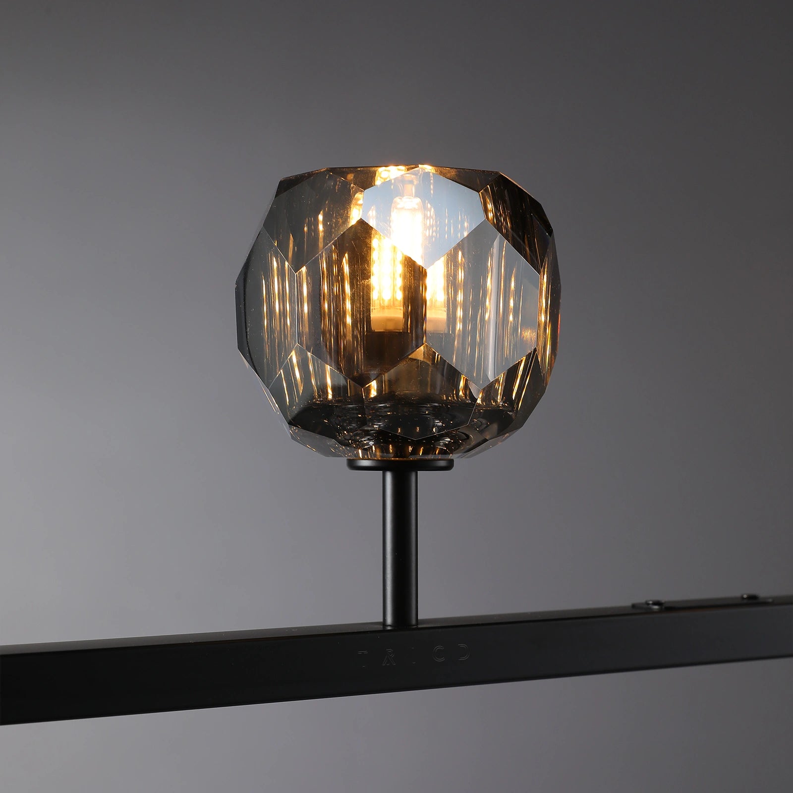 Boule Du Cristal Glass Linear Chandelier