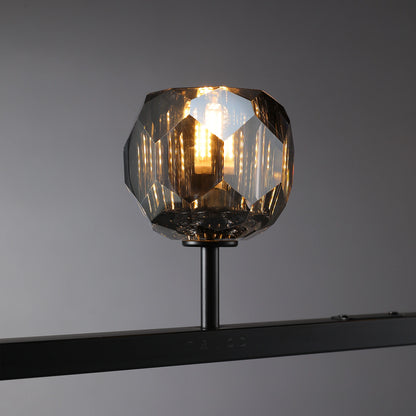 Boule Du Cristal Glass Linear Chandelier