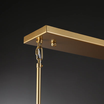 Boule Du Cristal Glass Linear Chandelier