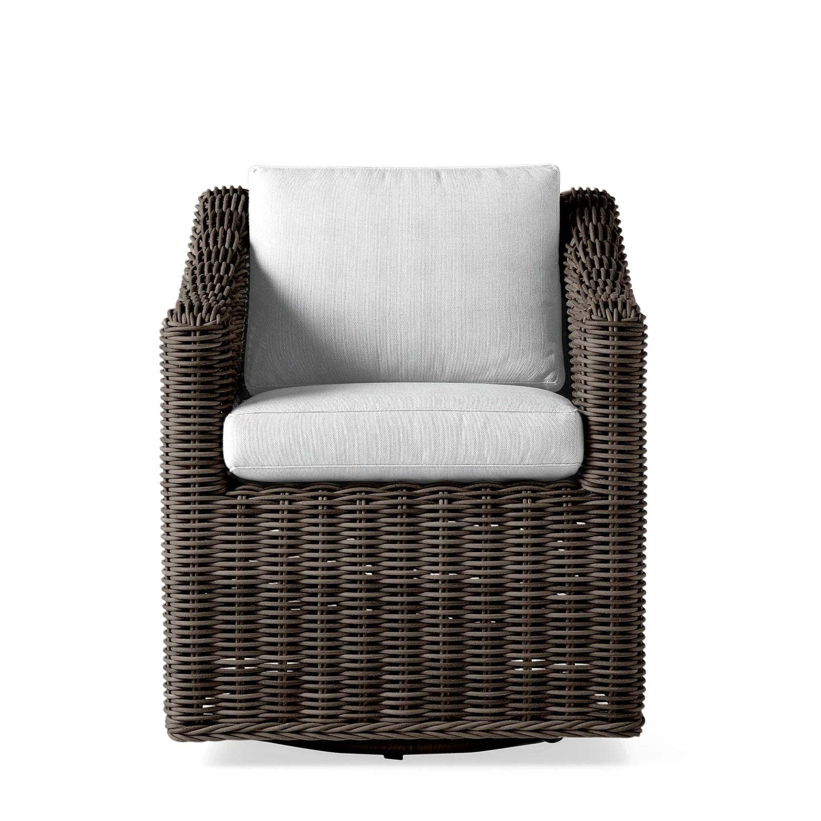 Montaul Outdoor Swivel Dining Arm Chair