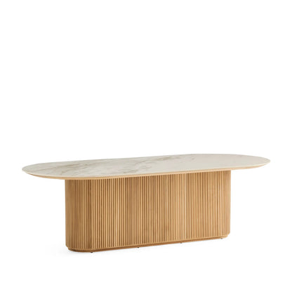 Teaumont Outdoor Teak Dining Table