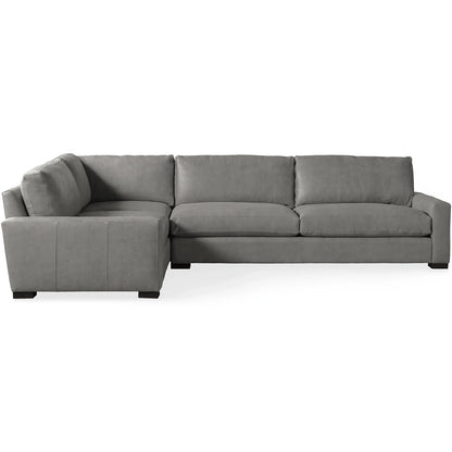 Reamington Leather Two-Piece Sectional