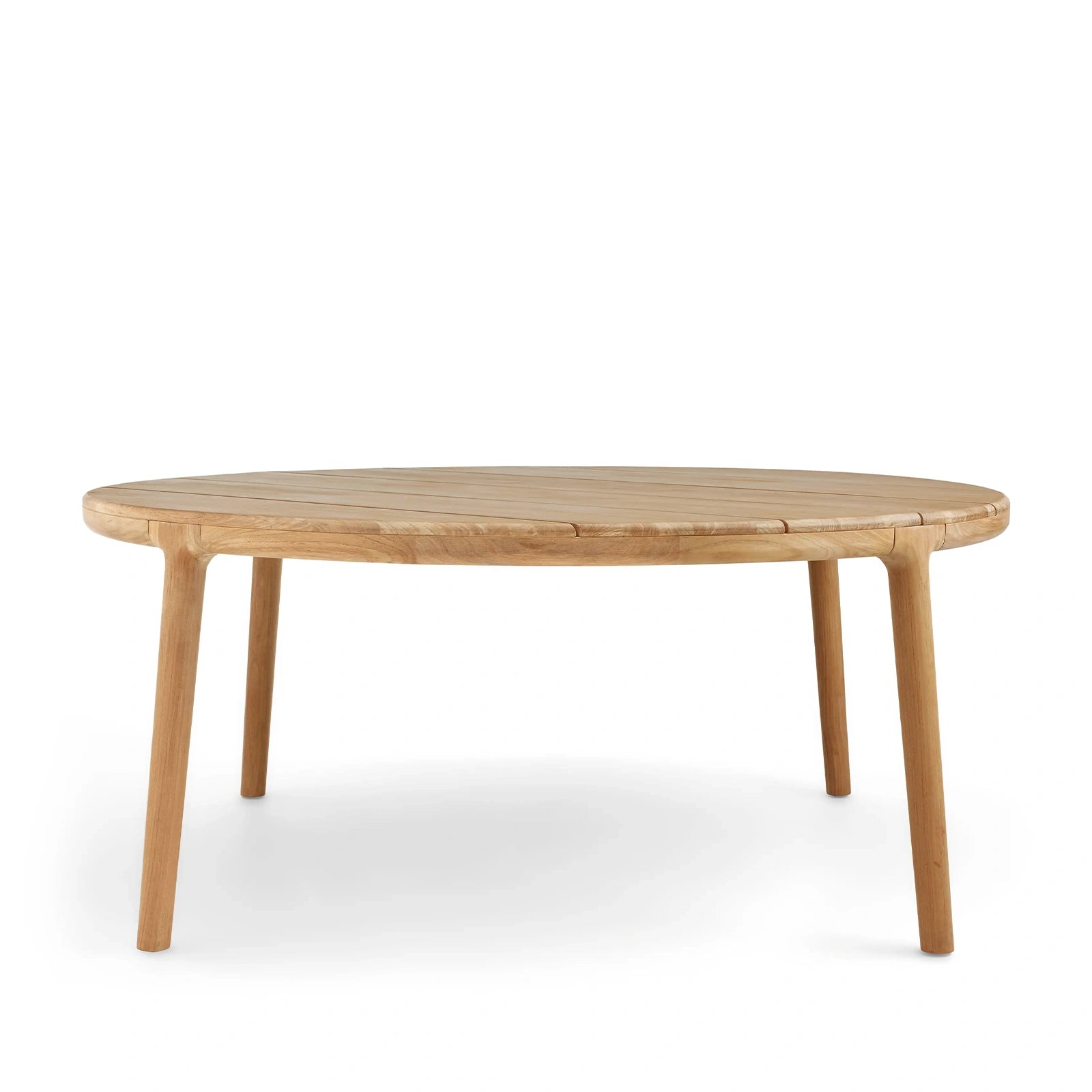 Tuglia Outdoor Teak Round Dining Table