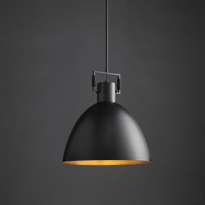 Zephyral Metal Cloche Pendant