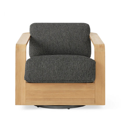 Bonoma Outdoor Teak Swivel Chair