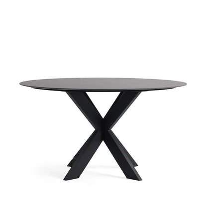 Outdoor Round Dining Table with Apex Base