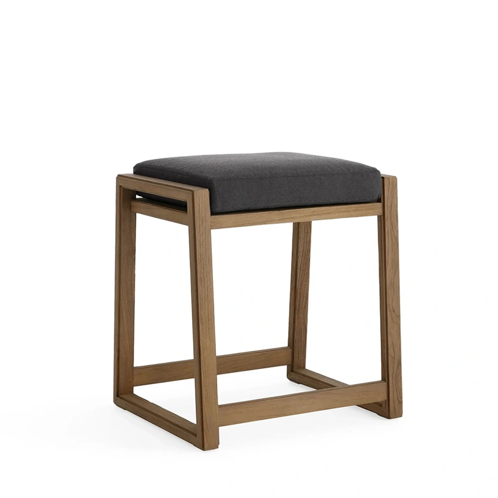 Canion Outdoor Teak Backless Counter Stool