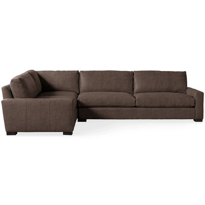 Reamington Leather Two-Piece Sectional
