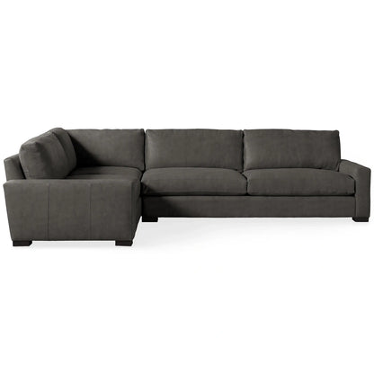 Reamington Leather Two-Piece Sectional