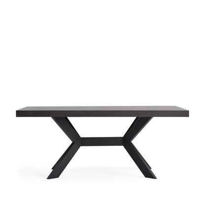 Outdoor Dining Table with Apex Base