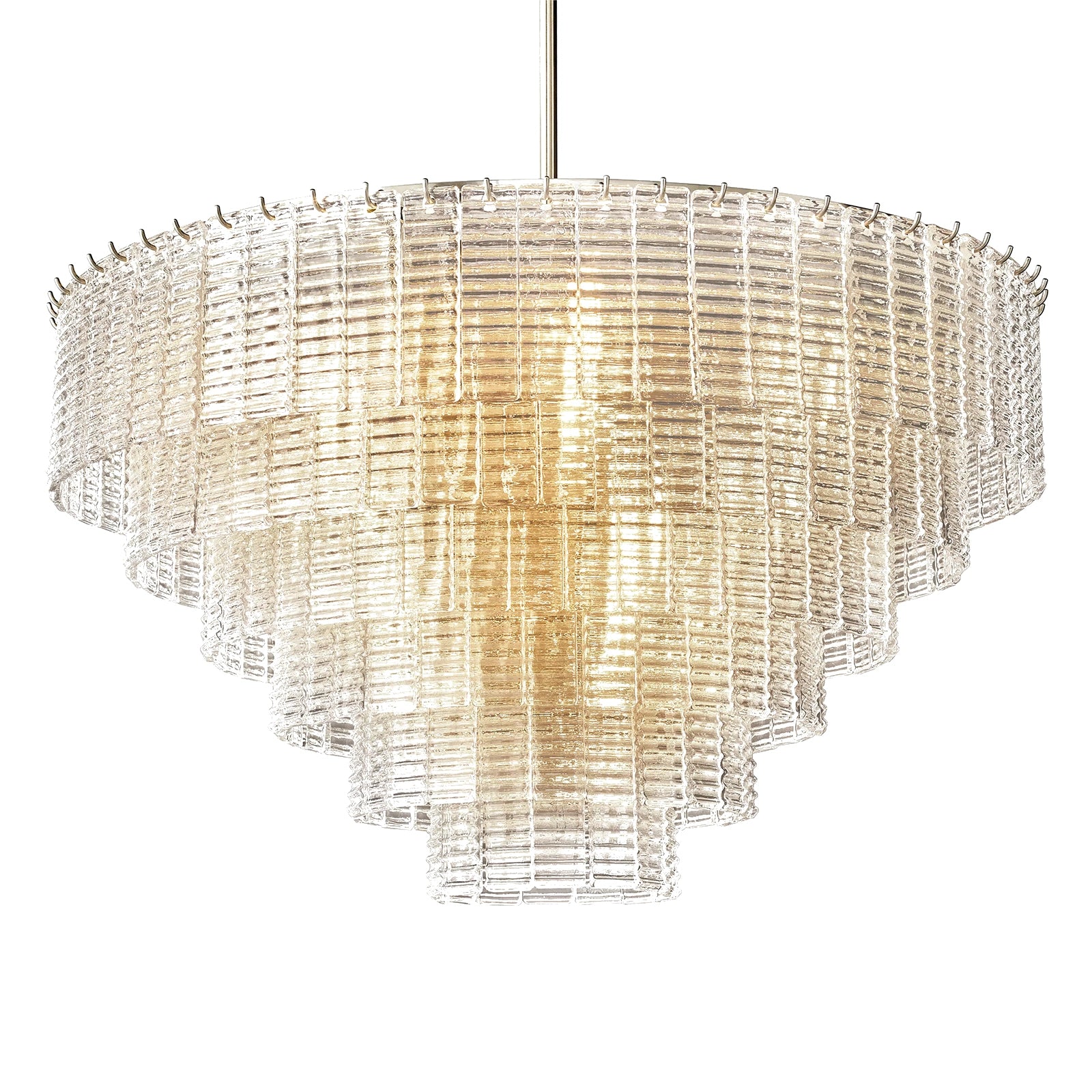 Mirene Glass Round Chandelier