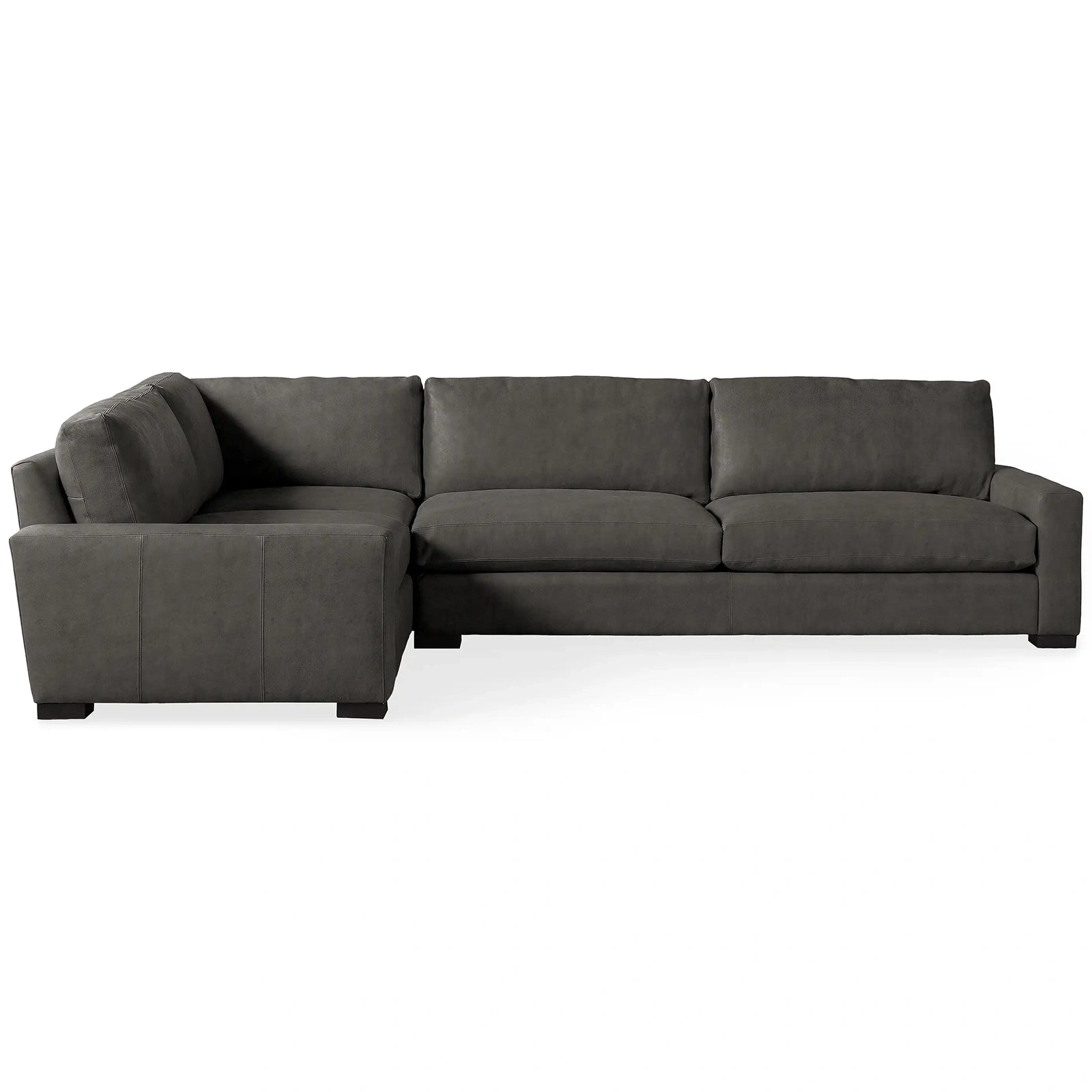 Reamington Leather Two-Piece Sectional