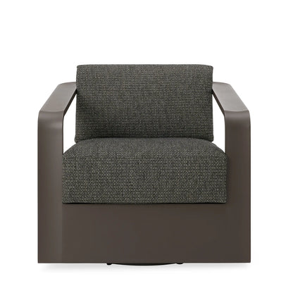 Bonoma Outdoor Aluminum Swivel Chair