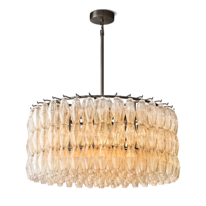 Ciara Glass Round Chandelier