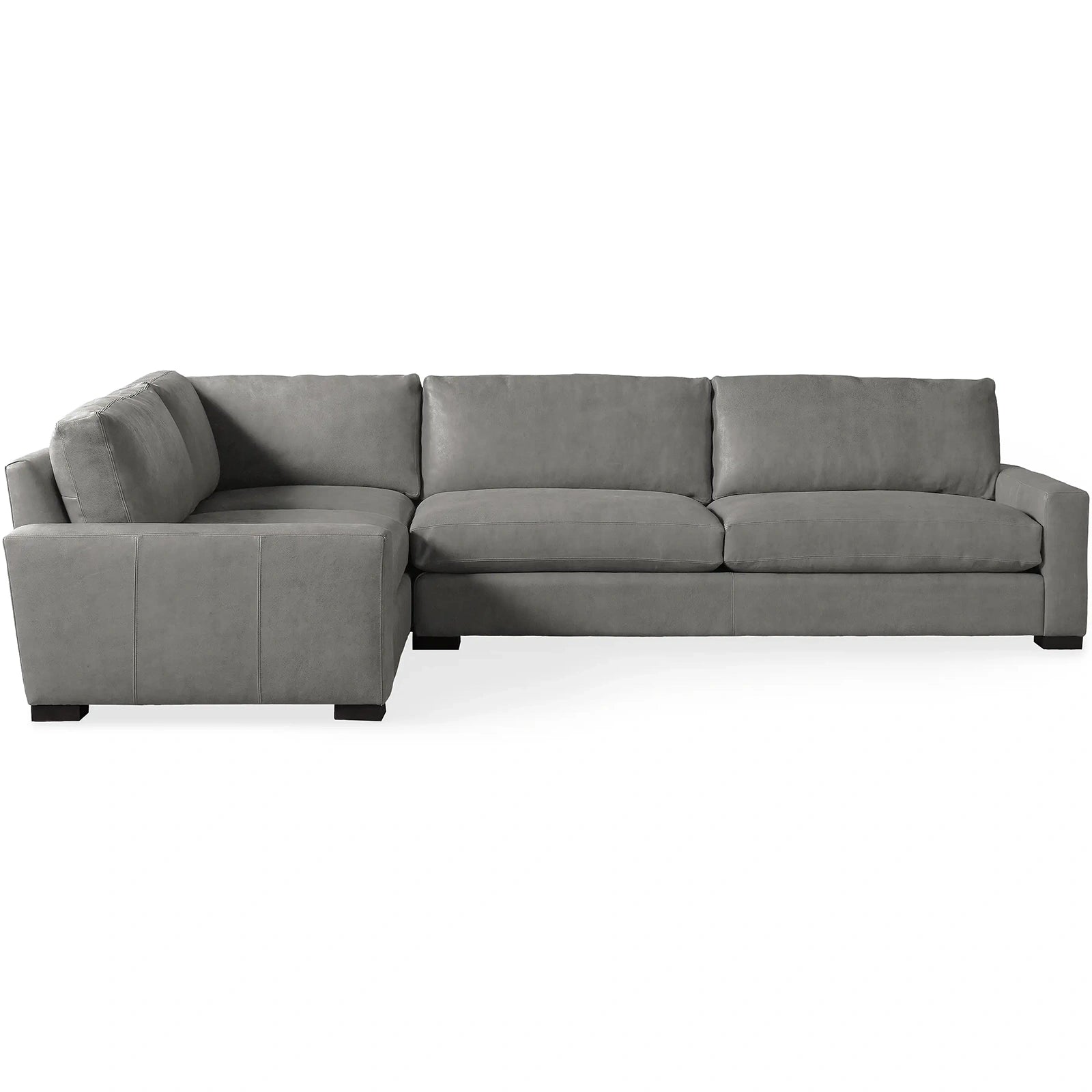 Reamington Leather Two-Piece Sectional