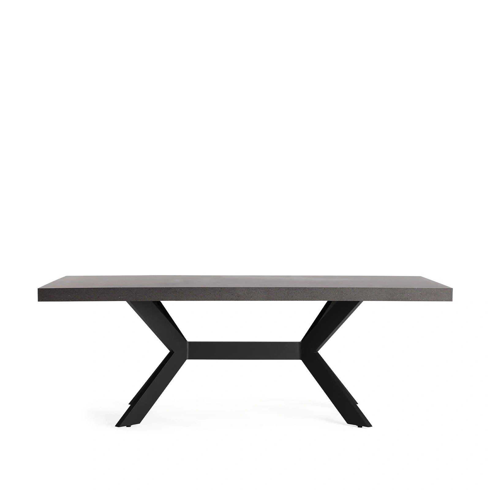 Outdoor Dining Table with Apex Base