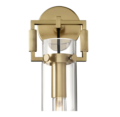 Zephyral Glass Cylinder Sconce