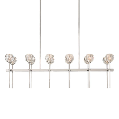 Boule Du Cristal Glass Linear Chandelier