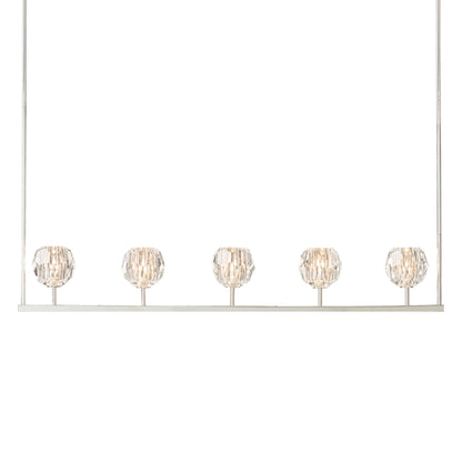 Boule Du Cristal Glass Linear Chandelier