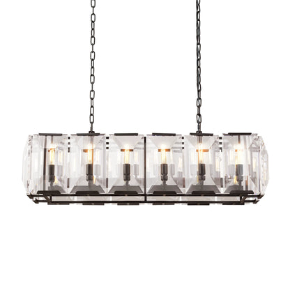 Carlow Crystal Rectangular Chandelie