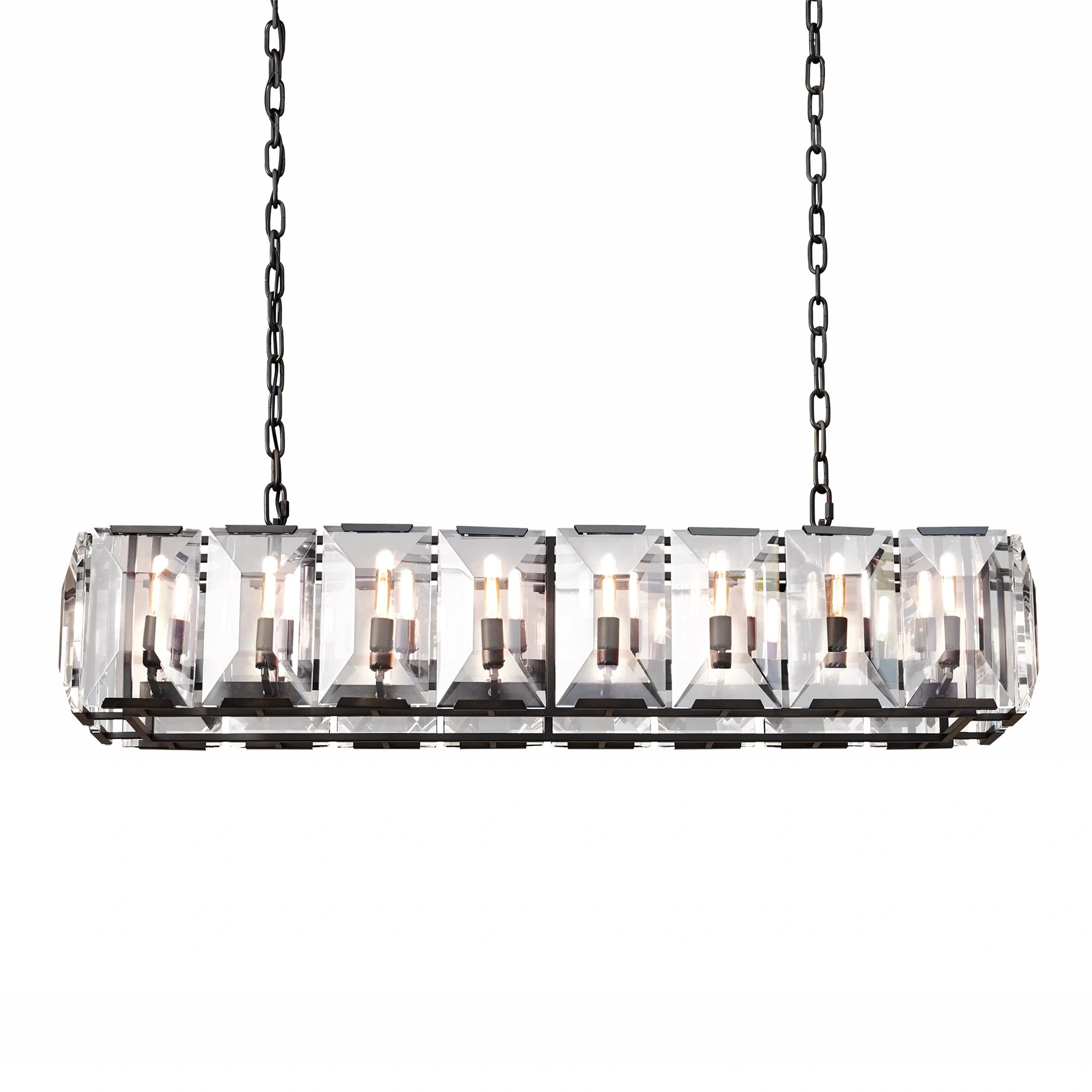 Carlow Crystal Rectangular Chandelie
