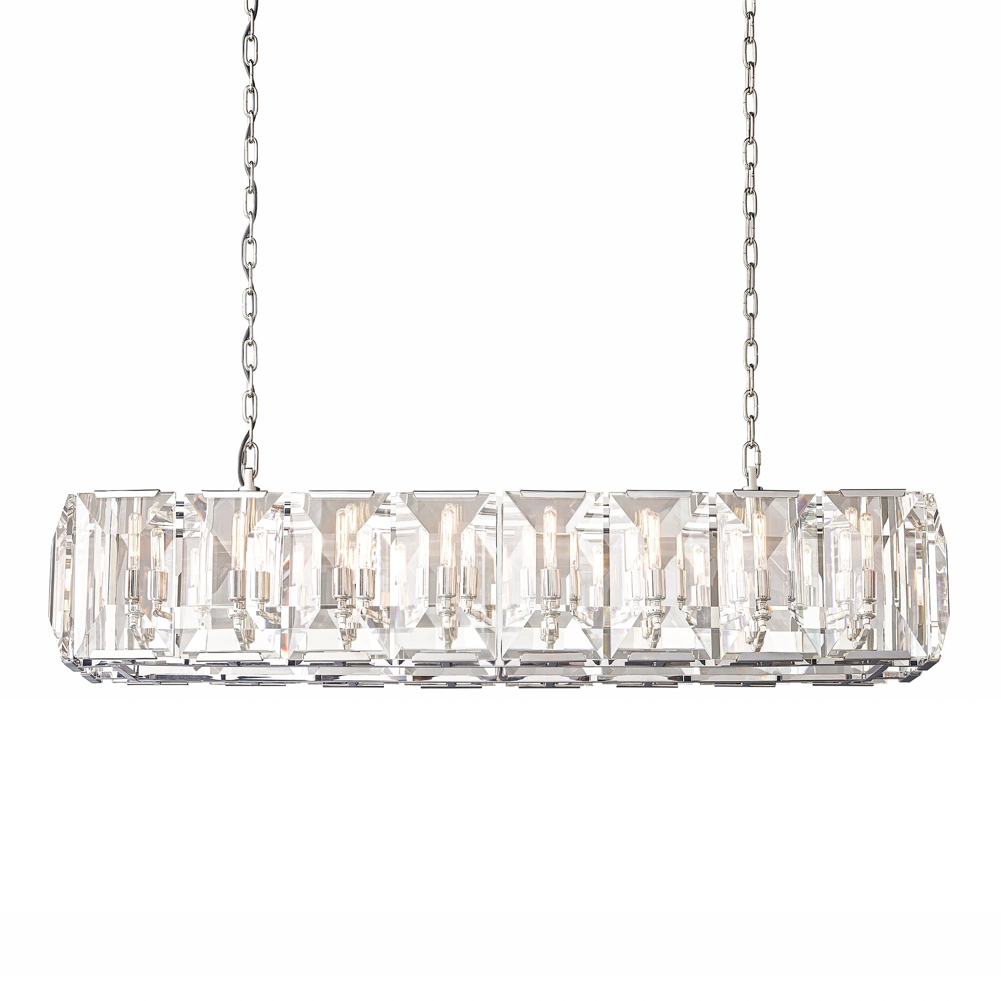 Carlow Crystal Rectangular Chandelie
