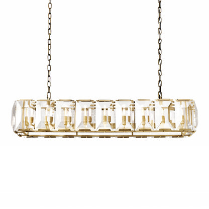 Carlow Crystal Rectangular Chandelie
