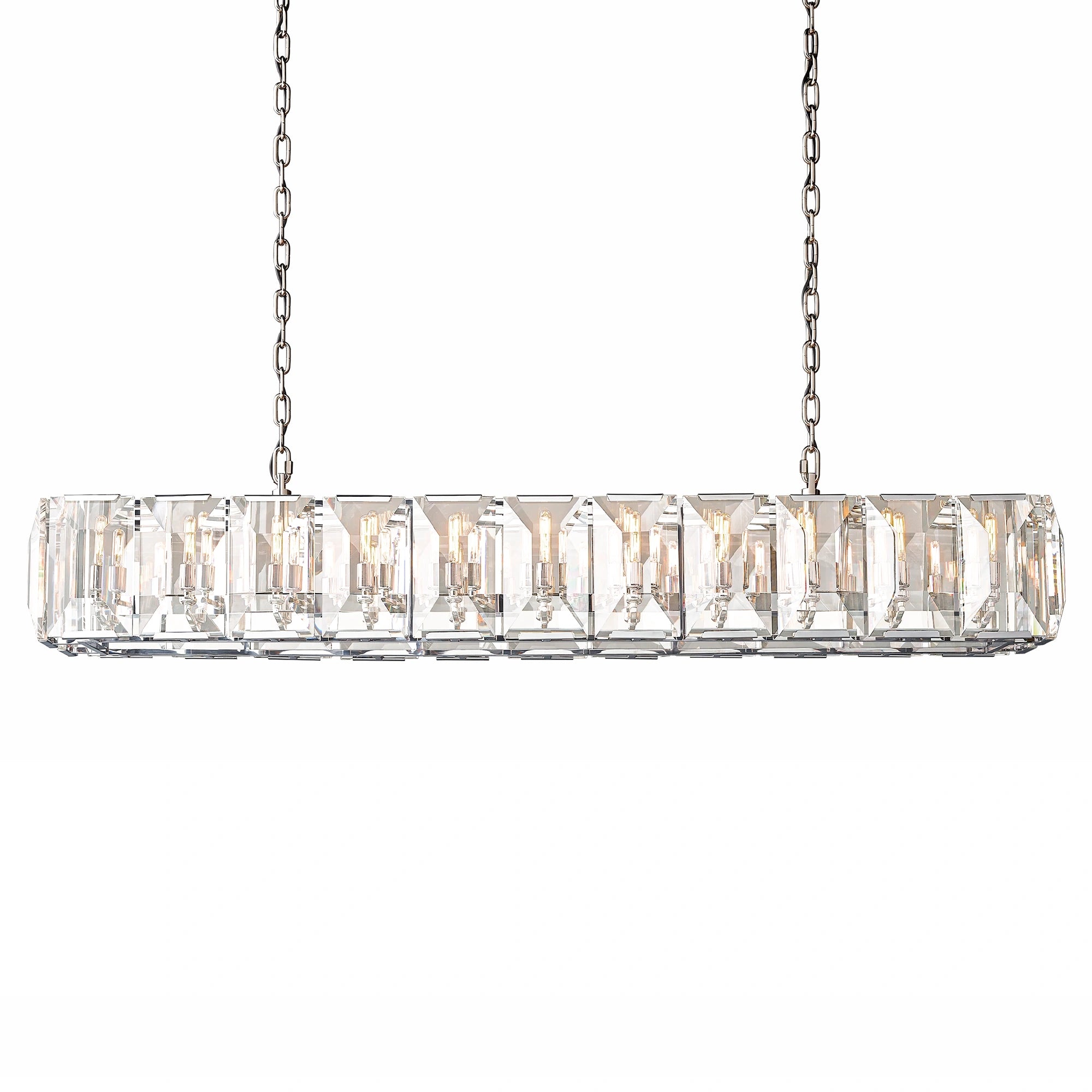 Carlow Crystal Rectangular Chandelie