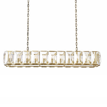 Carlow Crystal Rectangular Chandelie