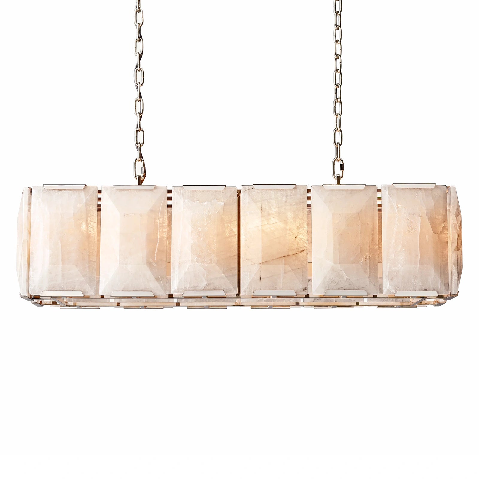 Carlow Calcite Rectangular Chandelier