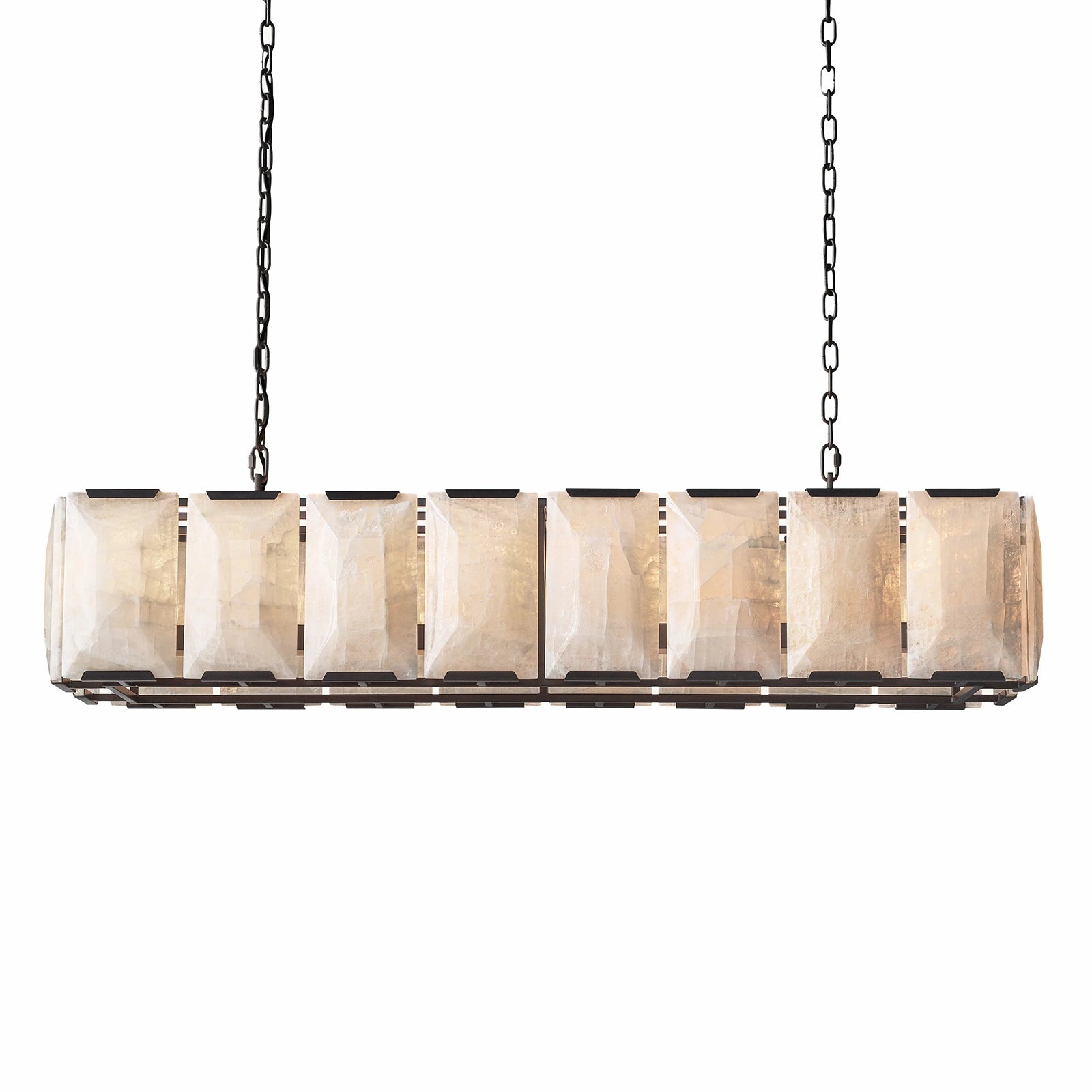 Carlow Calcite Rectangular Chandelier